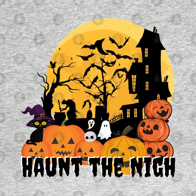 Haunt the Night: Spooktacular Halloween Designs to Thrill and Chill! by WEARWORLD